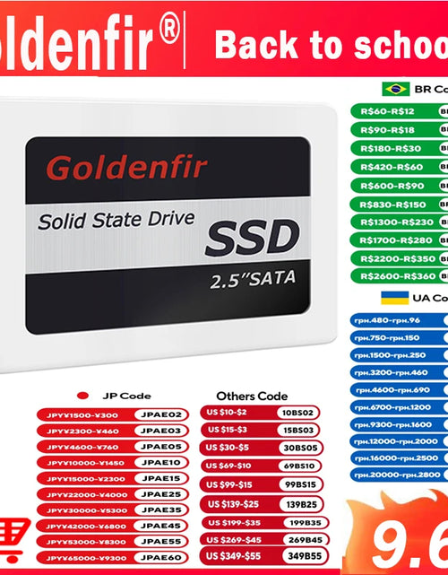 Load image into Gallery viewer, Hard Drive Disk 128GB 256GB 360GB 480GB 180GB 2.5 Ssd 2TB 1TB Ssd Disk for Laptop Desktop 240GB 120GB

