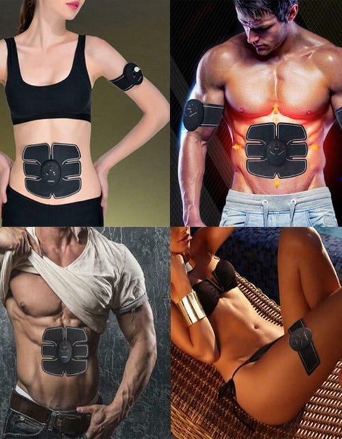 Load image into Gallery viewer, Electric Muscle Toner Machine ABS Toning Belt Simulation Fat Burner Belly Shaper
