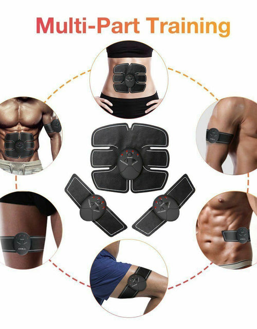 Load image into Gallery viewer, Electric Muscle Toner Machine ABS Toning Belt Simulation Fat Burner Belly Shaper
