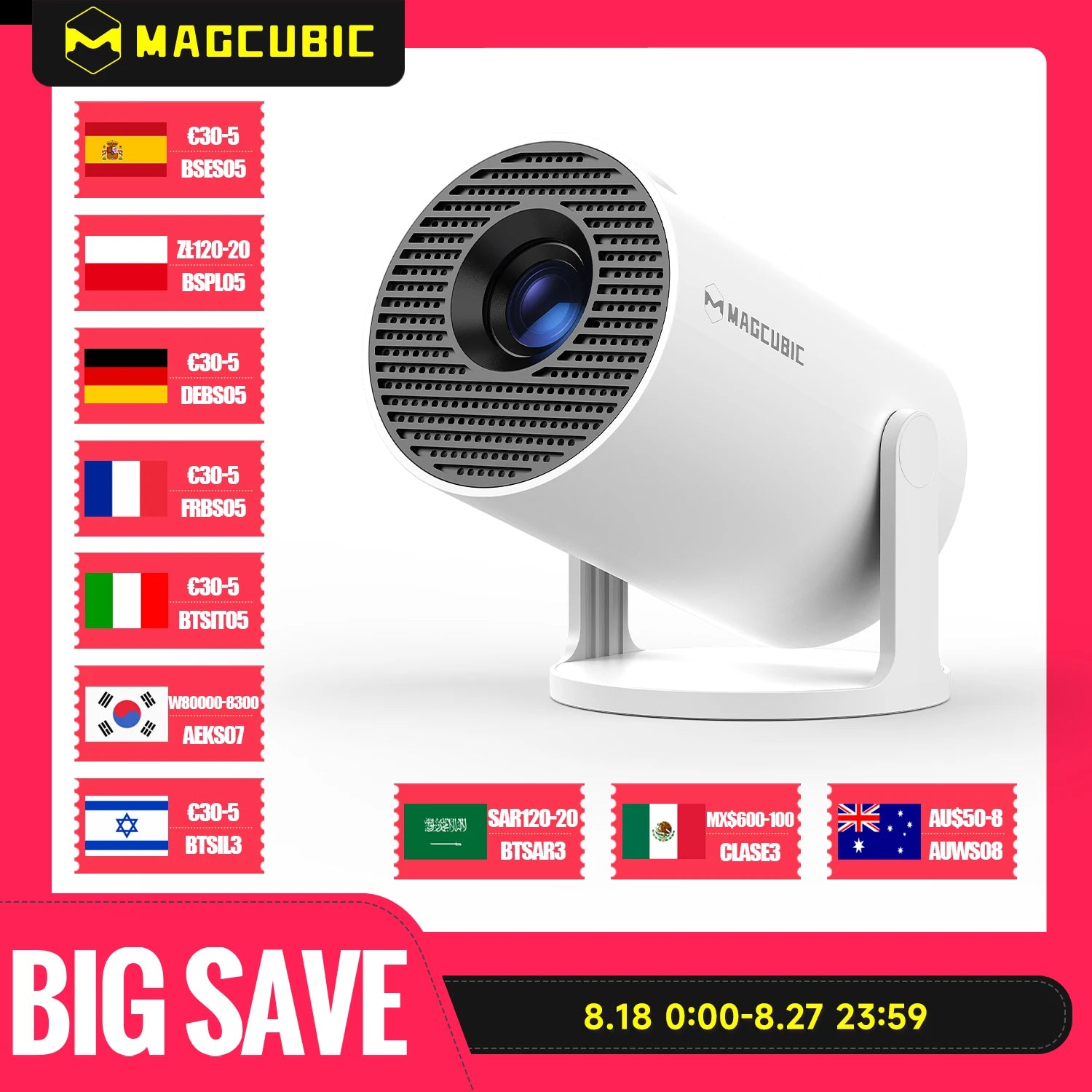 Projector 4K Android 11 HY300 Pro Wifi6 290ANSI Allwinner H713 BT5.0 1080P 1280*720P Cinema Outdoor Portable Projetor
