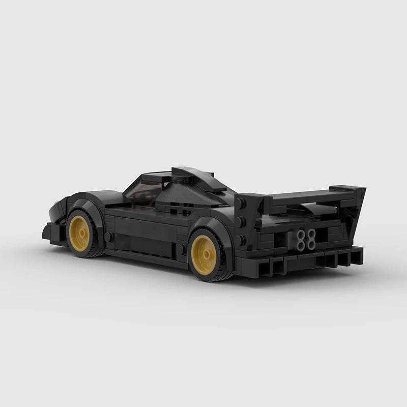 214 Pcs Zonda R Moc Speed Racer Cars Champions City Sports Vehicle Building Blocks Classic Creative Garage Toys for Boys