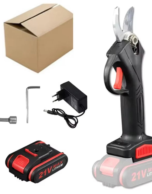 Load image into Gallery viewer, PowerPrune 21V Cordless Electric Pruner – Effortless Tree &amp; Bonsai Branch Cutting Tool

