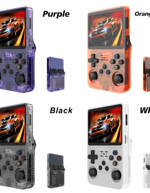Load image into Gallery viewer, R36S Retro Handheld Video Game Console Linux System 3.5 Inch IPS Screen
