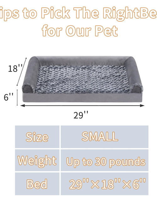 Load image into Gallery viewer, 44&quot; Orthopedic Pet Couch for Xxlarge Dogs Waterproof Dog Beds with Memory Foam and Washable Cover
