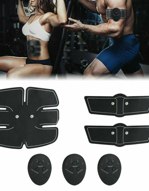 Load image into Gallery viewer, Electric Muscle Toner Machine ABS Toning Belt Simulation Fat Burner Belly Shaper

