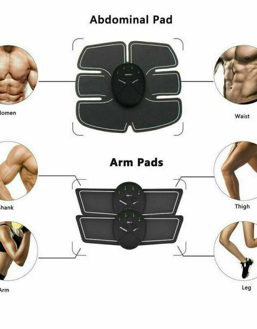 Load image into Gallery viewer, Electric Muscle Toner Machine ABS Toning Belt Simulation Fat Burner Belly Shaper
