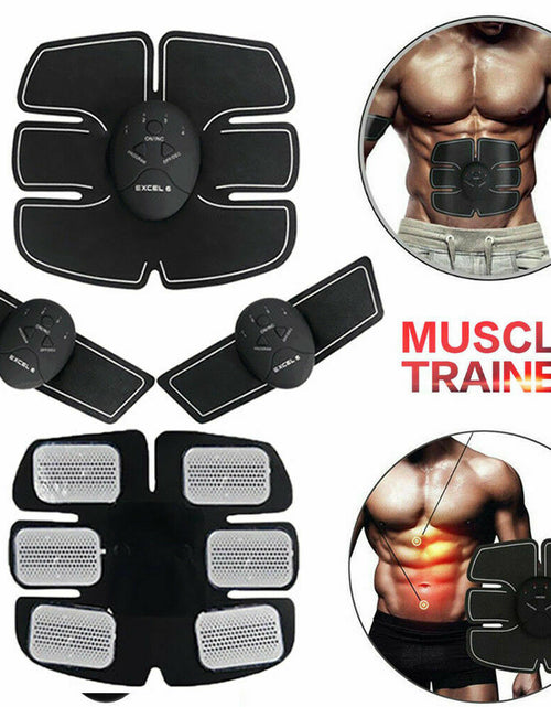 Load image into Gallery viewer, Electric Muscle Toner Machine ABS Toning Belt Simulation Fat Burner Belly Shaper

